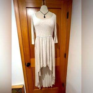 FREE WITH $20 PURCHASE - Super soft, feminine boho hi-low dress